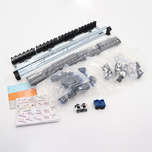 Panel de conexiones RJ45 de red Gigabit integrado Cat6 sin blindaje con módulos para aplicaciones de telecomunicaciones - Product Image 4