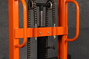 2T yüksek kalite C-STEEL hidrolik manuel el istifleyici el palet istifleyici 3m Fork Lift - Product Image 2