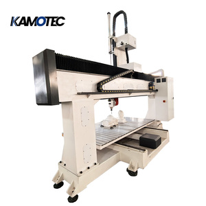 Máquina de tallado de 5 ejes para escultura, enrutador Cnc de 5 ejes, enrutador Cnc de talla de espuma EPS, enrutador Cnc de 5 ejes, enrutador Cnc de 360 grados para modelo 3D - Product Image 2