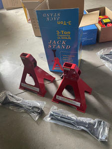 Oto tamir araçları ağır 1 çift araç destek standları çelik Jack standları 2 tonluk araç kaldırma için desteği. - Product Image 3