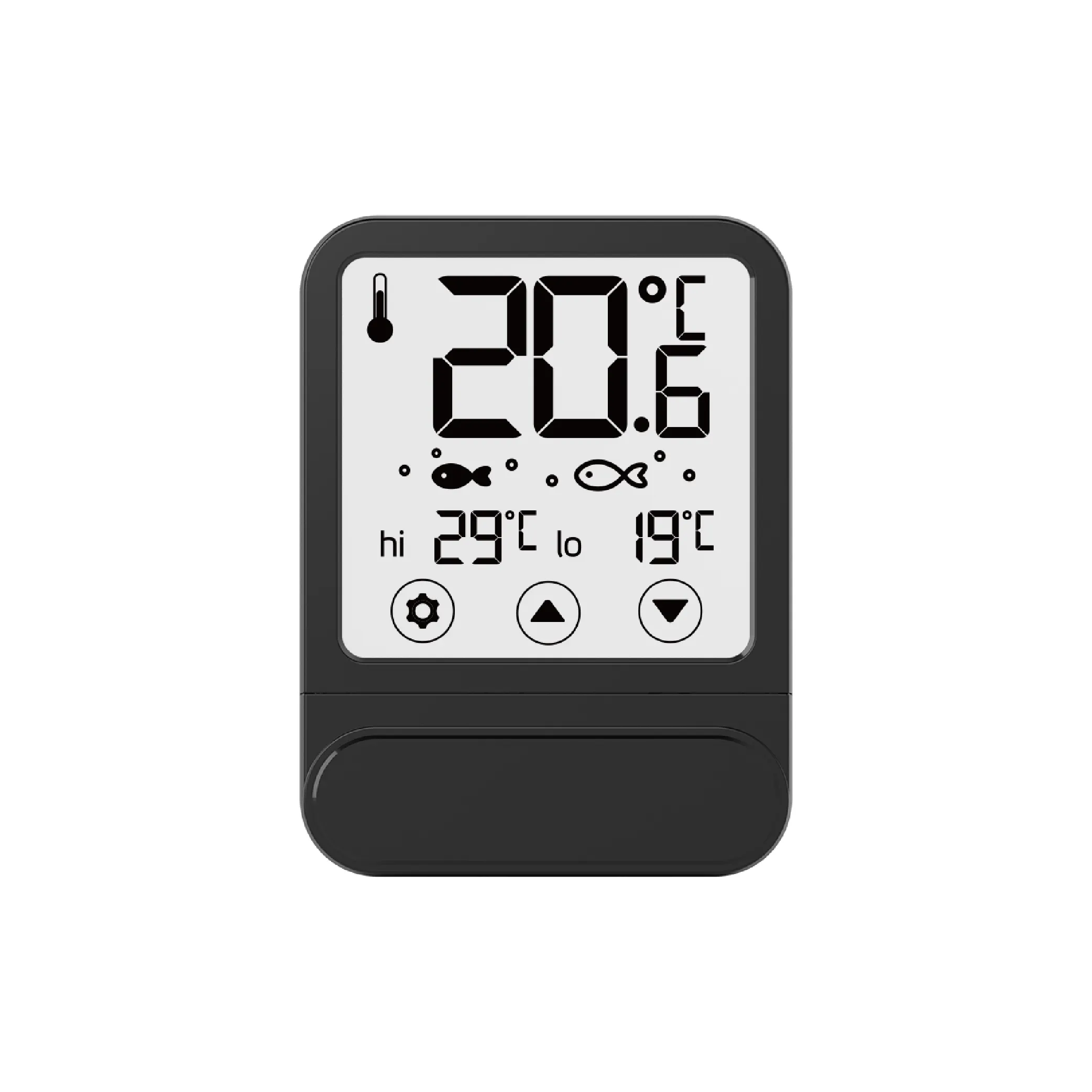 EWETIME-reloj digital con temperatura máxima y máxima