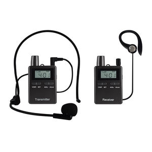 Sistema de intercomunicación inalámbrico de radio de comunicación bidireccional digital dúplex completo portátil para viajes turísticos