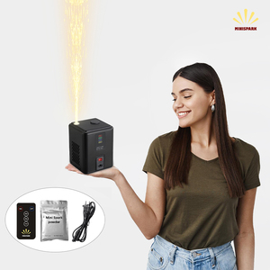350W đài phun nước 3 mét Mini <span class=keywords><strong>Spark</strong></span> máy cho các sự kiện đám cưới bên - Product Image 4