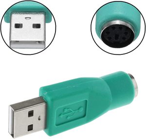 <span class=keywords><strong>USB</strong></span> To <span class=keywords><strong>PS2</strong></span>อะแดปเตอร์สีเขียว PS 2หญิงไปยัง <span class=keywords><strong>USB</strong></span> ชายแปลงอะแดปเตอร์สำหรับเมาส์และแป้นพิมพ์ - Product Image 5