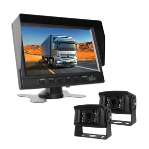 Monitor de 7 pulgadas 1080p HD Cámara de marcha atrás Sensor de estacionamiento impermeable Sistema DE SEGURIDAD Camión Coche Ayuda de marcha atrás - Product Image 1