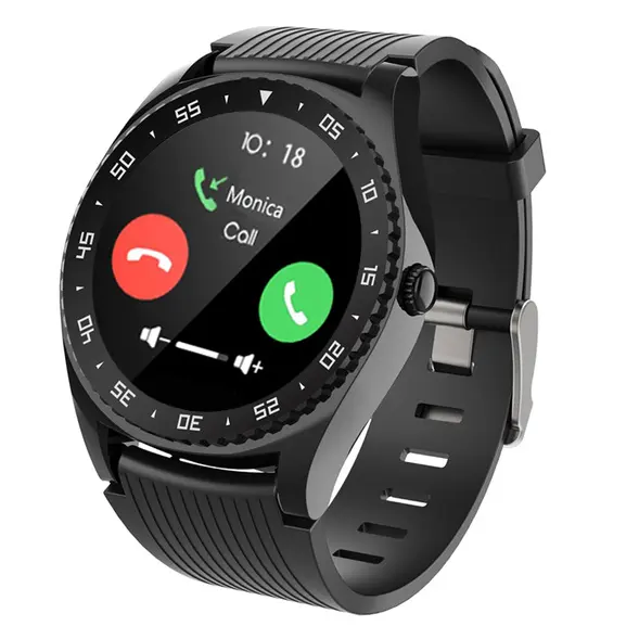 Doğrudan fabrika akıllı saat desteklenen Android telefon GPS Wifi kamera erkekler Smartwatch elektronik plastik Oem ile saatler