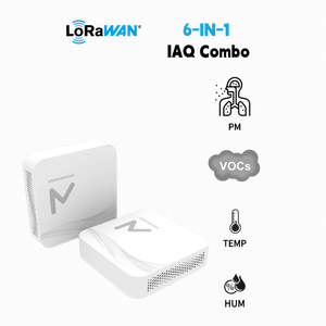 LoRaWAN Configurable Multi-Parameter IAQ <strong>Sensor</strong> with Battery-powered by Atomsenses - Product Image 2