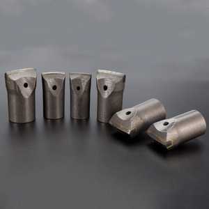 Hard Rock Drilling Tool Quarrying Tapered Cross <strong>Bit</strong> / Quarring and <strong>Mining</strong> Tapered <strong>Chisel</strong> <strong>Bit</strong>