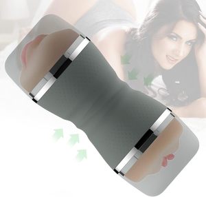 人工膣ディープスロート玩具2 in 1男性用,リアルタッチ安全素材セックスおもちゃ箱 - Product Image 2