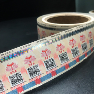 Polariertes Farbwechsel-Sicherheits-Anti-Fälschungs-Etikett mit unsichtbarem fluoreszierendem QR-Code - Product Image 6