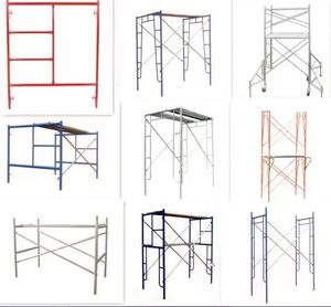 Andamio de Marco H moderno Andamios para construcción Modelos de andamios de material de construcción de acero galvanizado para albañiles