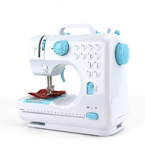 ミニ12ステッチミシン家庭用多機能ダブルスレッドとスピードフリーアームクラフト補修機 - Product Image 1