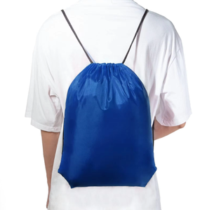 Mochila con cordón de poliéster personalizada - Product Image 6