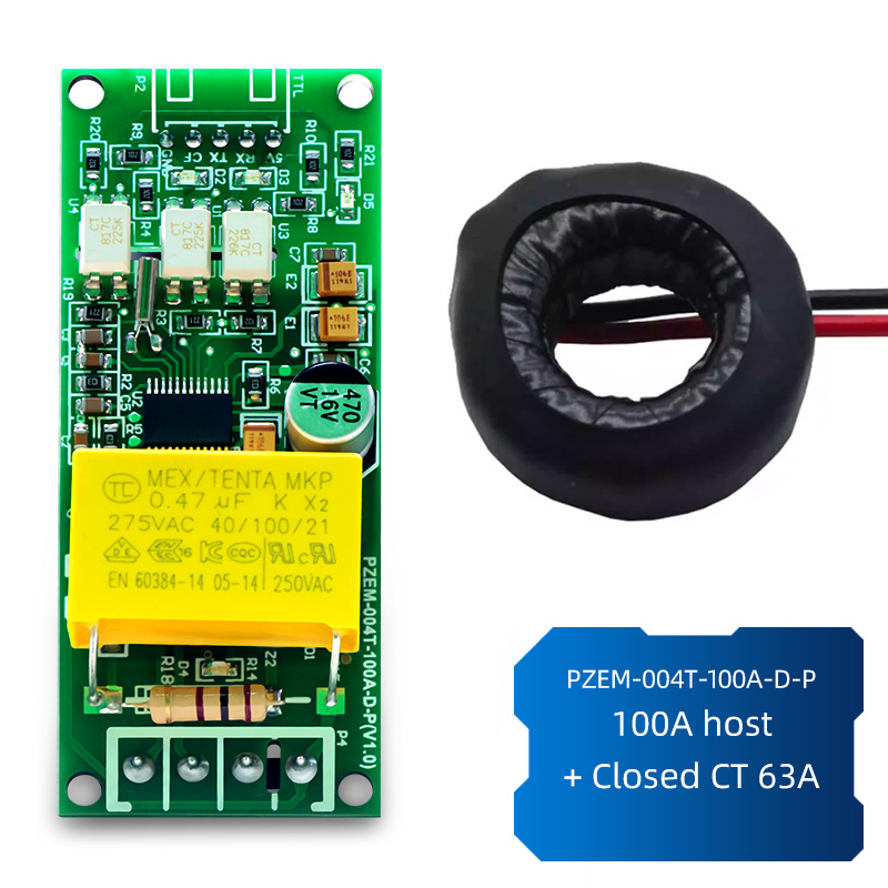 PZEM-004T-D-P 63A bobine CT