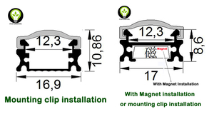 Seamless <strong>Led</strong> bar <strong>Led</strong> Strip Cabinet <strong>Led</strong> Strip Customized Length 0.5M 1M <strong>1.2M</strong> 1.5M Max 3M With Magnet Install - Product Image 6