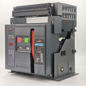 Disyuntor fijo Disyuntor 400V 65kA 3 polos Li LSI Protección de distribución de energía personalizada Circuito de alta eficiencia - Product Image 4