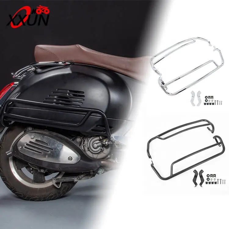 XXUN Bảo Vệ Động Cơ Thanh Chống Va Chạm Đường Cao Tốc Xe Máy Cho Vespa GTS 125 300 GTV 300 2007-2018 2022 Phụ Kiện Bảo Vệ Khung Giảm Chấn