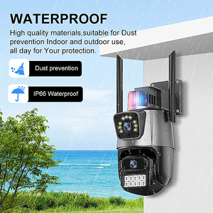V380เลนส์คู่1080P HD กล้อง WiFi 4MP สองหน้าจอติดตามอัตโนมัติกล้อง IP Wi-Fi - Product Image 4