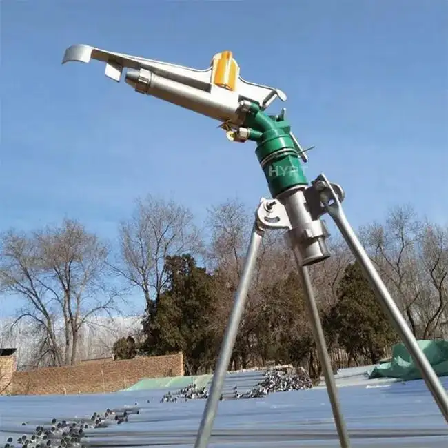 Système d'irrigation automatique grand arroseur de pistolet de pluie pour l'agriculture 360 engrenage entraînement arroseur à noyau en laiton 1.5 pouces PY30