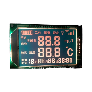 Zweifarbiges LCD-Bildschirm anzeige modul mit Hintergrund beleuchtung für das Temperatur regelungs manometer Rotgrün-Luftent feuchter segment - Product Image 3