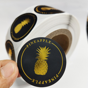 Vinil yapışkan baskı yapıştırıcı etiketleri özel barkod rulo etiket etiket fabrika özel özel logo çıkartması mürekkep jet etiket - Product Image 2