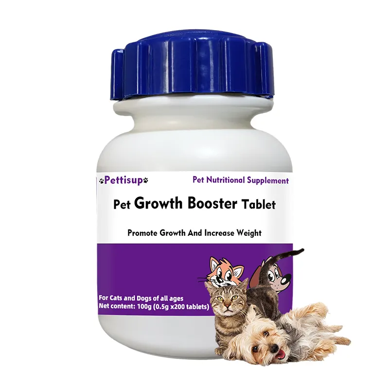 Mass Weight Gainer Supplements for Dogs and Cats- Helps Promote Healthy Weight Gain-Feline and Canine Growth Booster Tablets