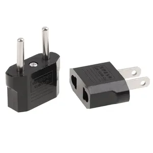 OEM Universal Lade konverter Europäischer US EU-Stecker adapter US zu EU Euro Travel Power Adapter Stecker Steckdose Konverter buchse - Product Image 6