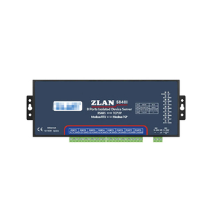 Isolated 8 Serial Port RS485 To <strong>Ethernet</strong> Converter ZLAN5840I IOT Serial Device Server Support Modbus - Product Image 4
