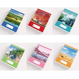 学校用品同学笔记本学校学生笔记本定制幼儿练习册马鞍拼接练习册 - Product Image 4