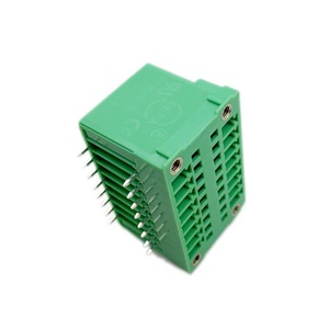 15EDGRHM-3.81MM <strong>double</strong> layer <strong>double</strong> row bent pin pull-out terminal <strong>block</strong> with ears - Product Image 3
