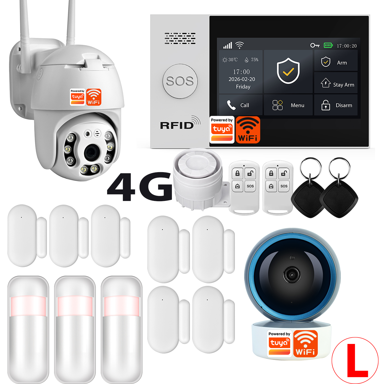 White 4G-107-Set L