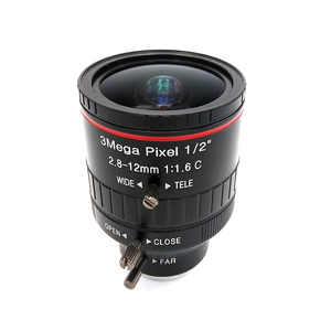 <strong>C</strong> <strong>Mount</strong> 2.8-12mm Outdoor Security CCTV Camera Lens <strong>C</strong> <strong>mount</strong> 3 million pixels manual iris lens - Product Image 2