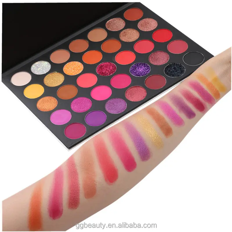 Multifunctional makeup palletes custom top rated high pigmented private label eyeshadow palette