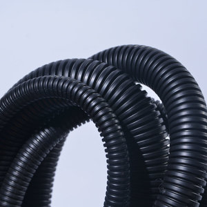 Flexible Plastic <strong>Corrugated</strong> <strong>Tubes</strong> Split Loom Tubing Harness Protection Condit <strong>Tube</strong>