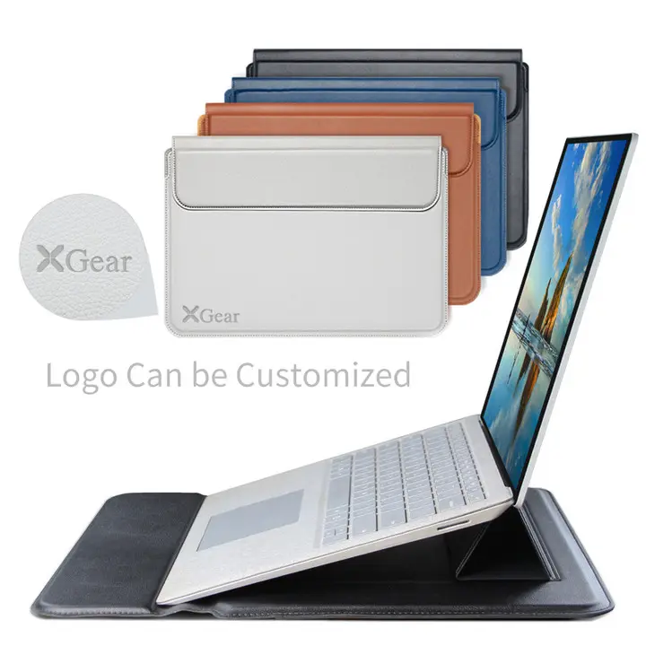 OEM casing tas laptop Lengan laptop, tas kantor kulit lengan laptop notebook