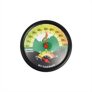 Mini termómetro digital para mascotas estilo oruga de alta precisión Diseño de plástico duradero Controlador de temperatura sin batería ODM - Product Image 1