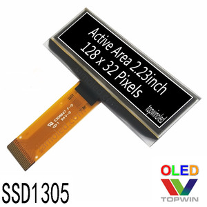 Hochwertiges kleines 2,23-Zoll-OLED-Display mit paralleler I2C-SPI-Schnittstelle ssd1305, geeignet für elektronische Instrumente usw. - Product Image 2