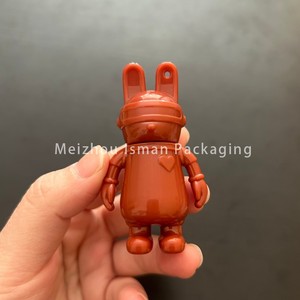 2ml dễ thương trẻ em phim hoạt hình Bunny Shaped <span class=keywords><strong>Mini</strong></span> Lip Gloss cọ Wand chai độc đáo môi dầu bao bì mẫu ống với móc chìa khóa vòng - Product Image 5