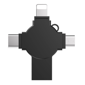 แฟลชไดรฟ์ OTG USB 4-in-1ความเร็วสูงที่มีความจุ8GB ถึง128GB ใช้ได้กับอุปกรณ์ iPhone และ Type-C - Product Image 2