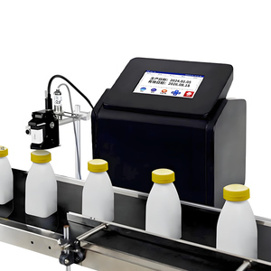 Kontinuierliche Inkjet-Batch-Codier maschine Automatische Online-Thermo leitung Blechdose Kunststoff flasche Desktop-Desktop-Codier maschinen - Product Image 4
