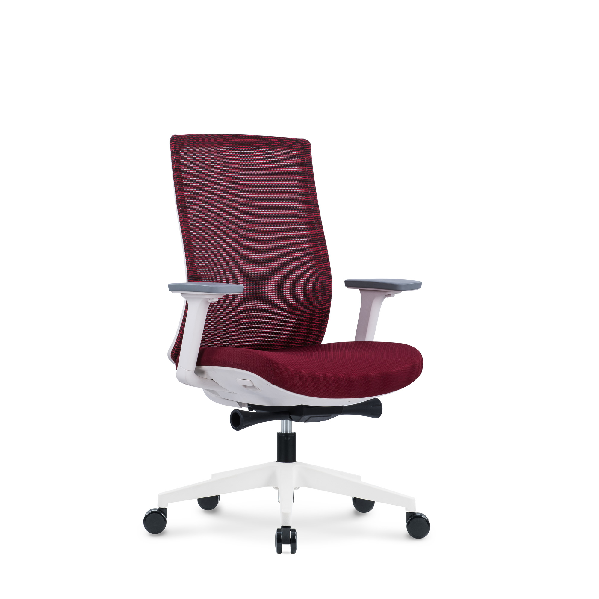White back frame, mid back, standard version