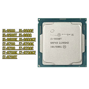 Processore CPU per Intel Core I5 3.7GHz 9MB 95W 6 Core 6 Thread LGA 1151 95W I5 9500 I5 9600k 96OOkf - Product Image 1