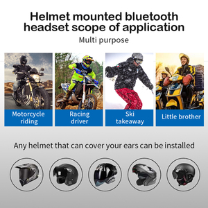 SPY Pair Bt Motorcycle Helmet Wireless Ski <strong>Intercom</strong> 5 Rider <strong>Systems</strong> <strong>Radio</strong> <strong>Intercom</strong> Motorcycle - Product Image 2