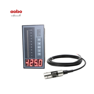 防水ステンレス鋼水中液体レベルセンサー4-20mA信号出力アンチブロッキングレベル測定器 - Product Image 1