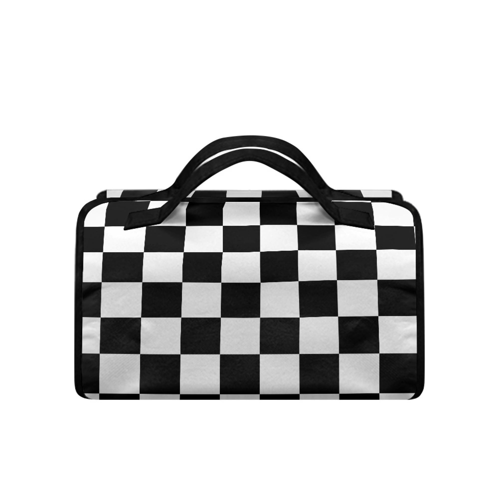 Tablero de ajedrez blanco y negro