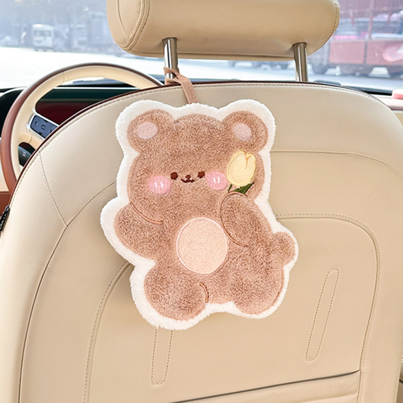 Tulip Bear Hand Towel
