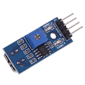 Sensor reflectante infrarrojo TCRT5000, interruptor fotoeléctrico IR, módulo de pista de línea de barrera para placa de triodo de diodo Arduino 3,3 V - Product Image 1