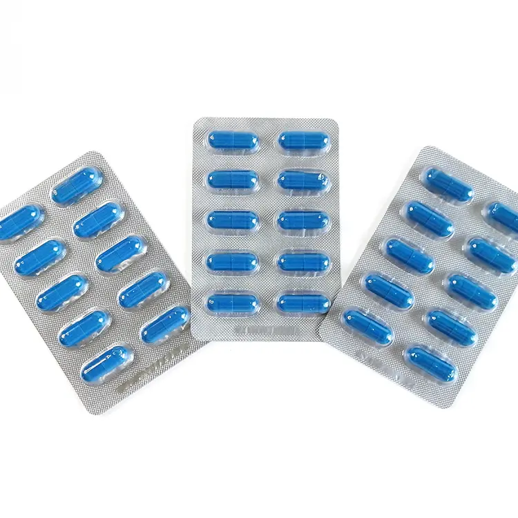 OEM ODM health supplement capsule blister packaging is very popular in the American market