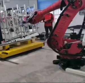 Hochpräziser 6-Achsen-Roboter mit 3500mm Armlänge zum Laden/Handhaben/Stapeln ± 0,2mm Wiederholbar keit, IP40-Schutz, 100kg - Product Image 3