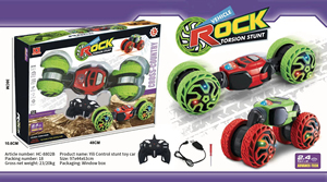 360 מכונית צעצוע rc קיצוני עם ידית ידית שליטה פעלולים מתגלגל מטפסים diecast